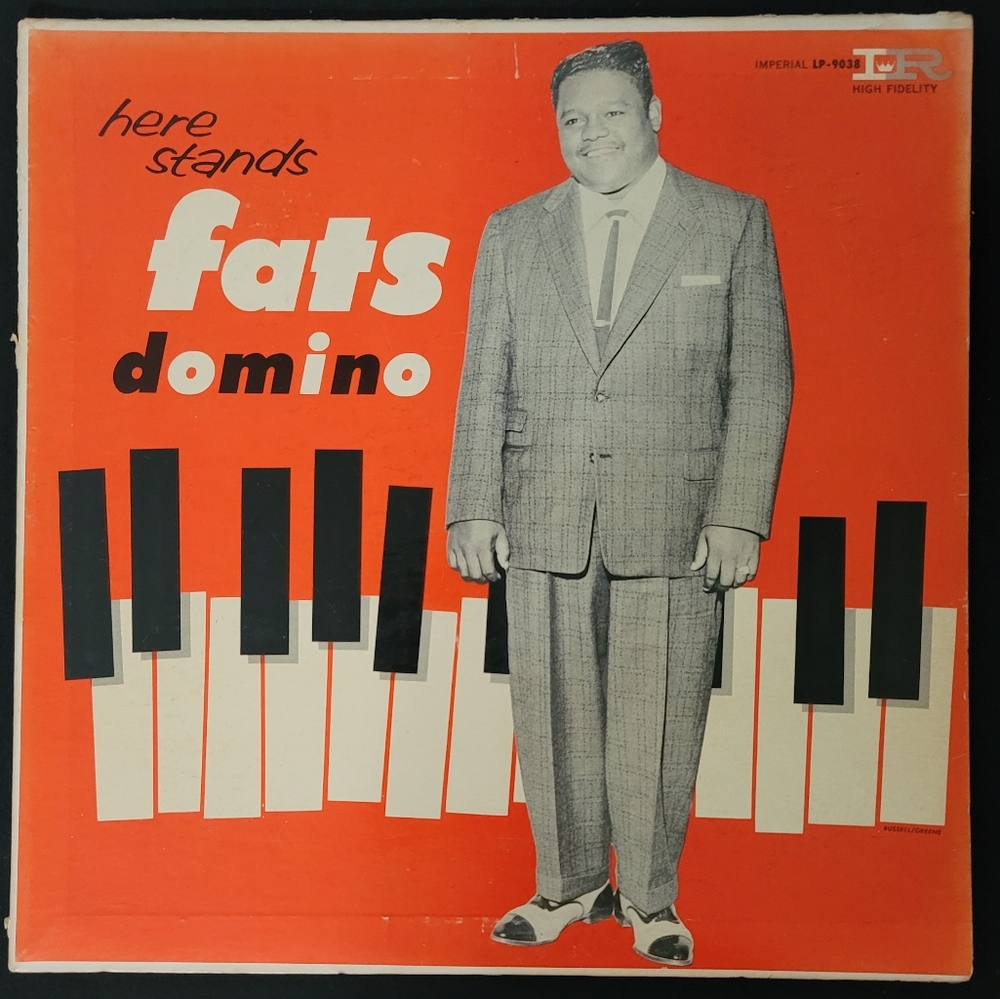 Here Stands Fats Domino Imperial LP 9038. Release 1957